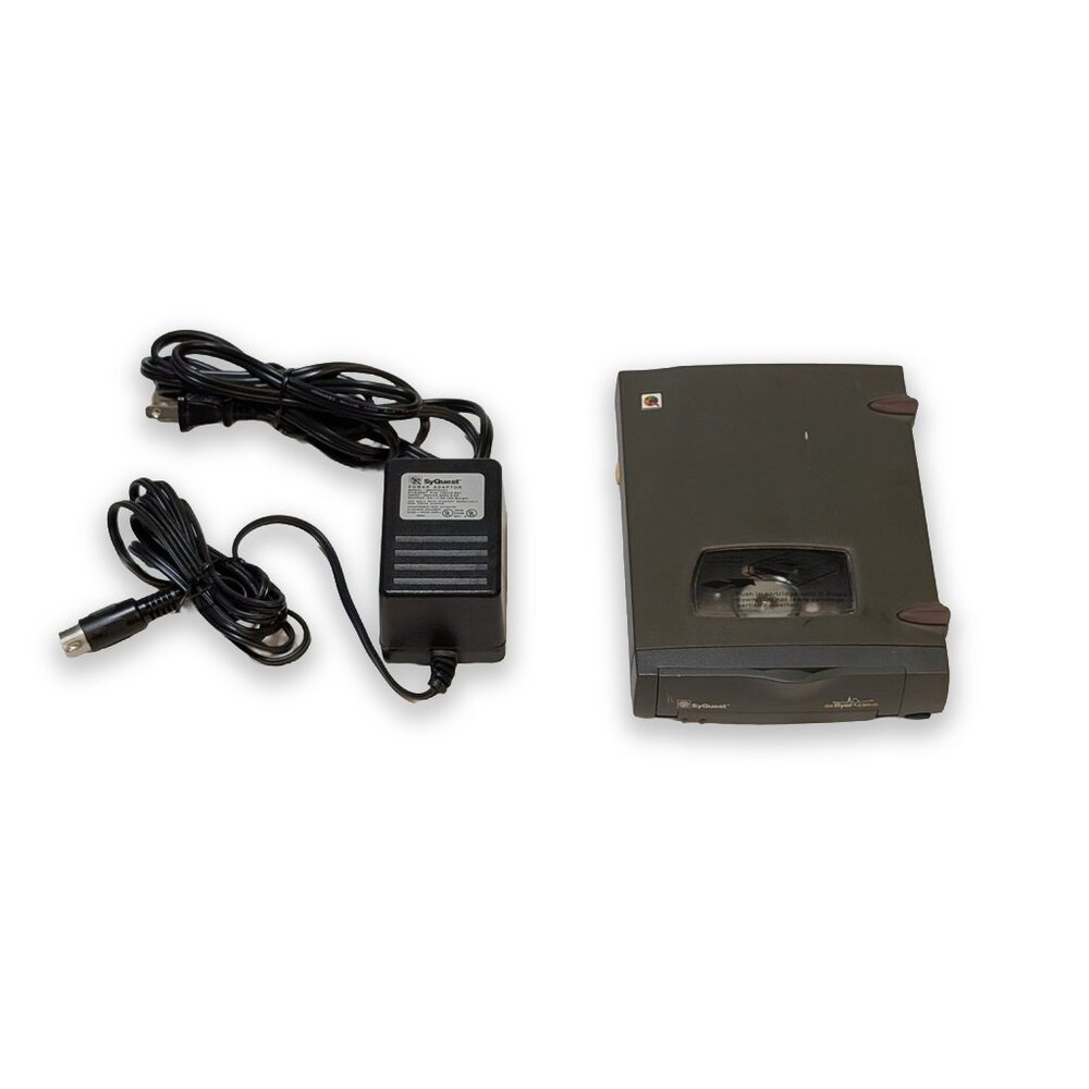 SyQuest EZ230 230MB SCSI EZ Flyer V External Tape Drive - 29007 W/ Power Supply